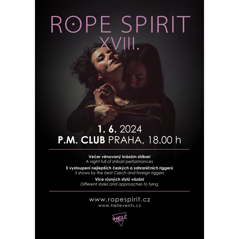 Double ticket of Rope Spirit XVIII. - mandatory validation of both visitors at the entrance