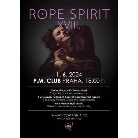 Double ticket of Rope Spirit XVIII. - mandatory validation of both visitors at the entrance